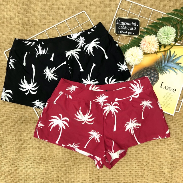 Bonprix Quần short bơi cây dừa Q9997