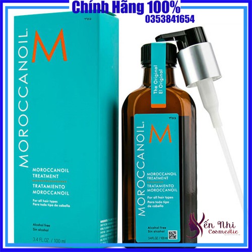 Moroccanoil treatment dầu dưỡng tóc moroccanoil chính hãng 100ml, Mỹ phẩm tóc yến nhi