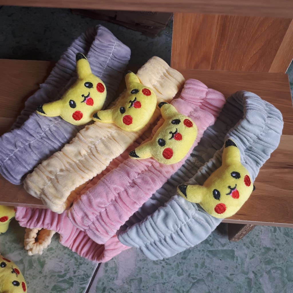 Băng đô hoạt hình pikachu siêu cute dễ thương- GIAO MÀU NGẪU NHIÊN