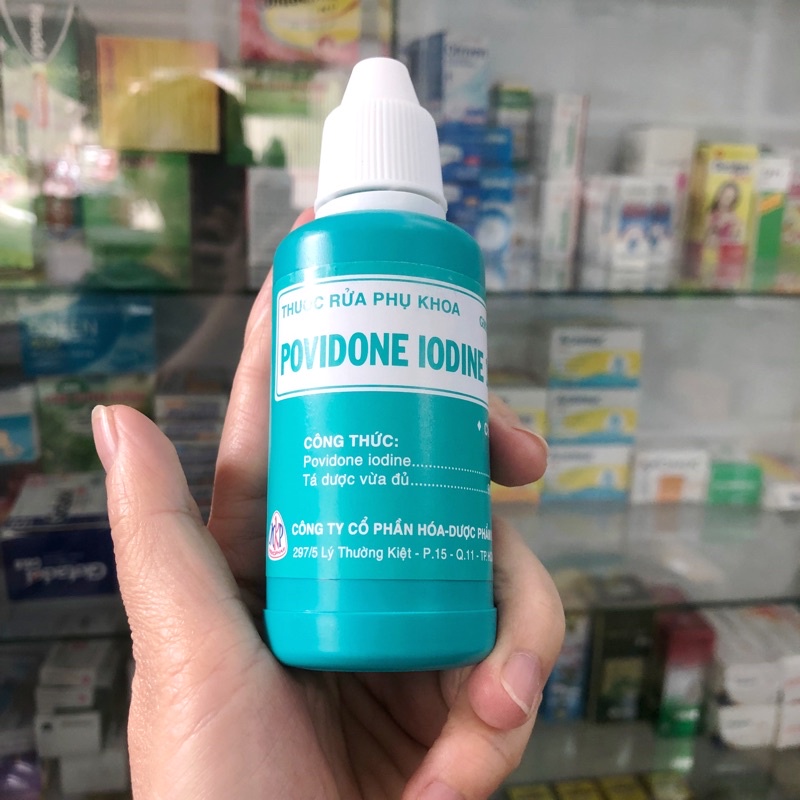 Povidine phụ khoa 90ml - Dung dịch rửa phụ khoa Povidine 90ml