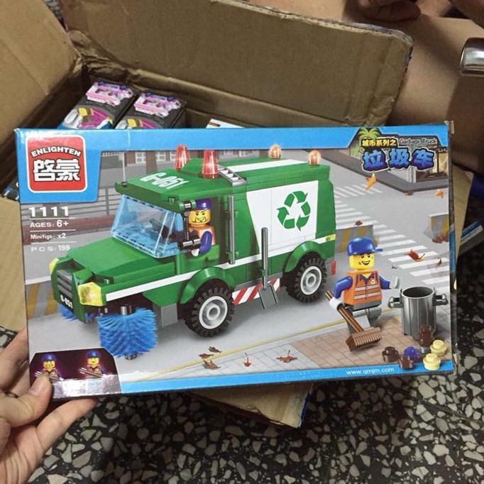 Lego Enlighten mô hình xe rác