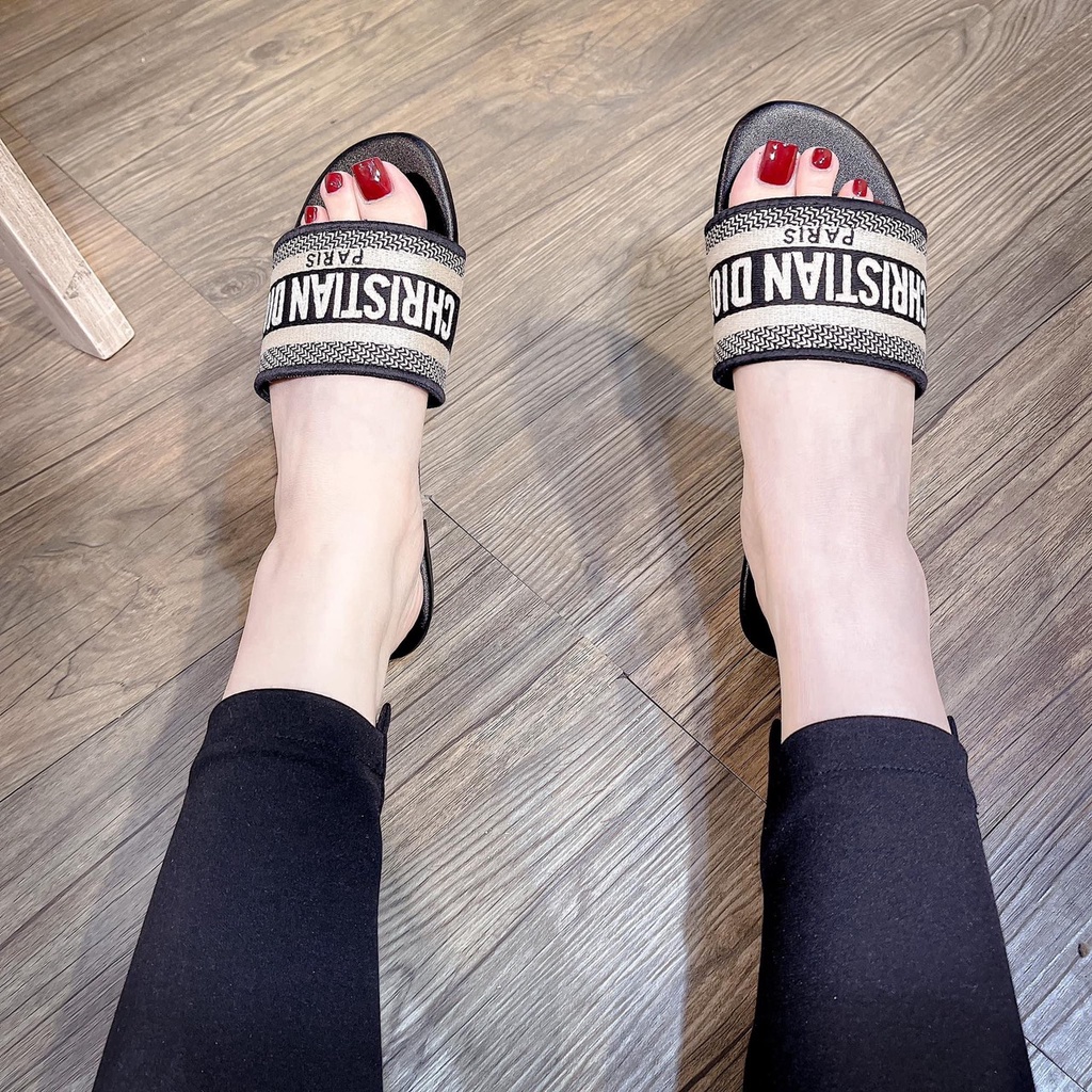 Dép quai ngang thời trang Quảng Châu cao cấp - DE3215 DE2696