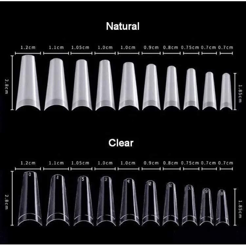 Móng nối típ thang, móng giả nail [Thanh Vy Nail]