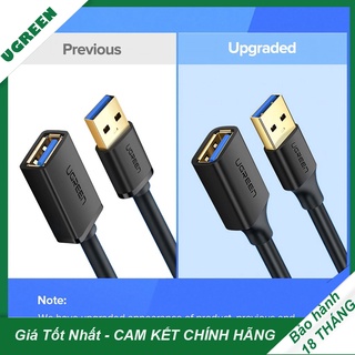 Cáp Nối Dài USB 3.0 Một Đầu Dương Một Đầu Âm Cao Cấp UGREEN US129 – Hàng Chính Hãng