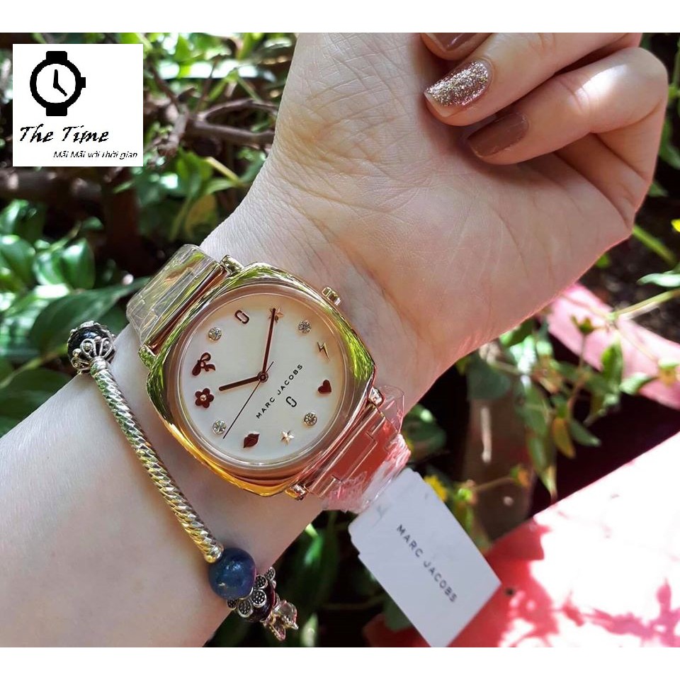 ( Sẵn 4 màu ) Đồng hồ nữ MARC JACOBS #MJ35 case 34mm.5ATM | BigBuy360 - bigbuy360.vn