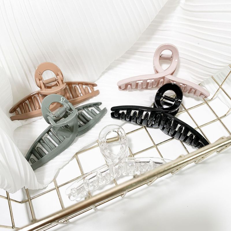 Kẹp tóc Acrylic lớn ngọt ngào ngọt ngào thời trang Hàn Quốc