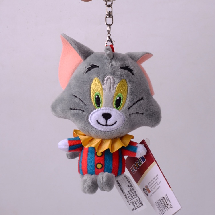 Móc Khóa Hình Tom Và Jerry Nhồi Bông Đáng Yêu