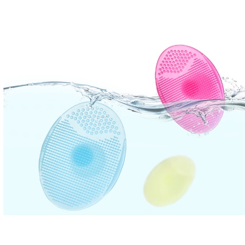 Bàn Chải Silicon Mêm, Massage Tắm Gội Cho Bé Yêu