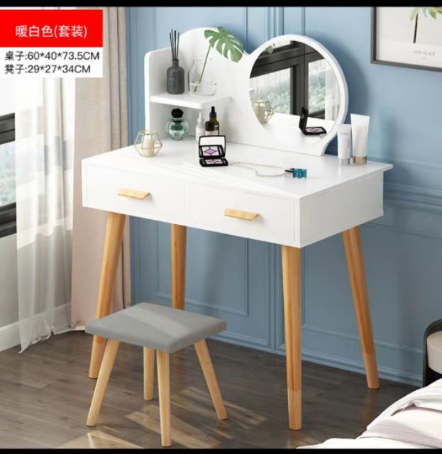 Bàn trang điểm có gương - kèm ảnh thật ( HÀNG CÓ SẴN ) | BigBuy360 - bigbuy360.vn