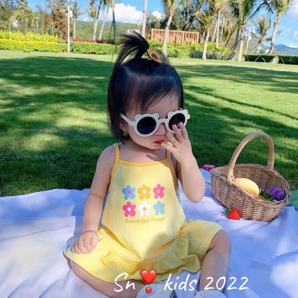 Váy hai dây ICON  xinh yêu cho bé gái - V2DI