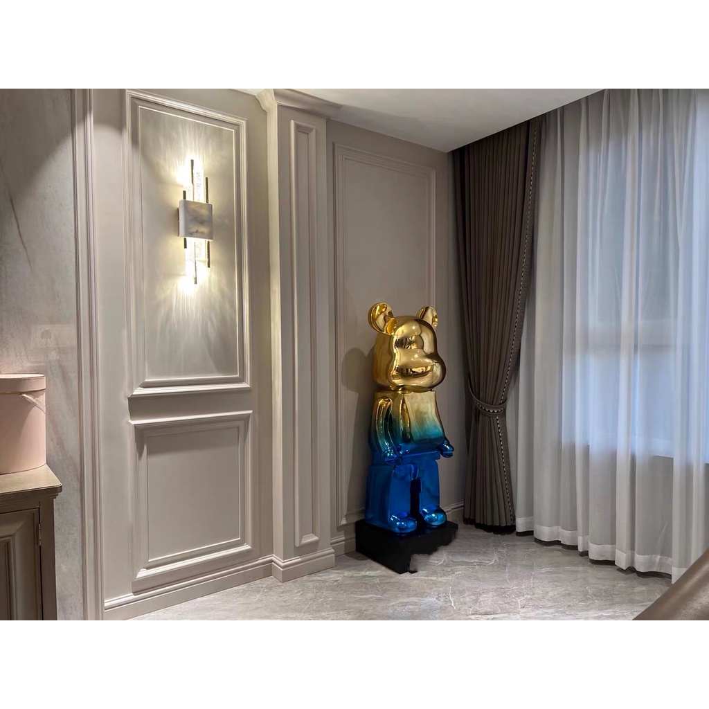 Gấu Bearbrick 50cm, 80cm hàng nhập khẩu loại 1 cao cấp fullbox phong cách màu ombre