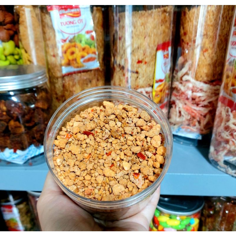 MUỐI TÔM TÂY NINH HẠT TO CHẤM TRÁI CÂY Hộp 300gr
