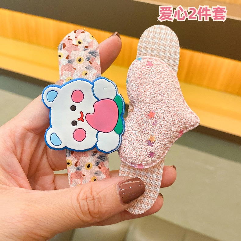 Dây Buộc Tóc Họa Tiết Hoạt Hình Dễ Thương Dành Cho Bé Gái Vào Mùa Hè