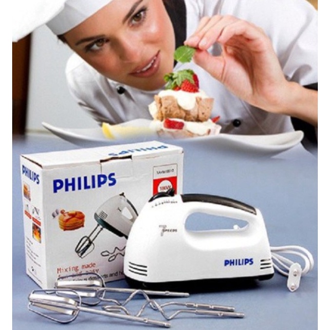 Máy Đánh Trứng Cầm Tay 7 Tốc Độ Công Suất 180W (HÀNG ĐẸP SỊN)