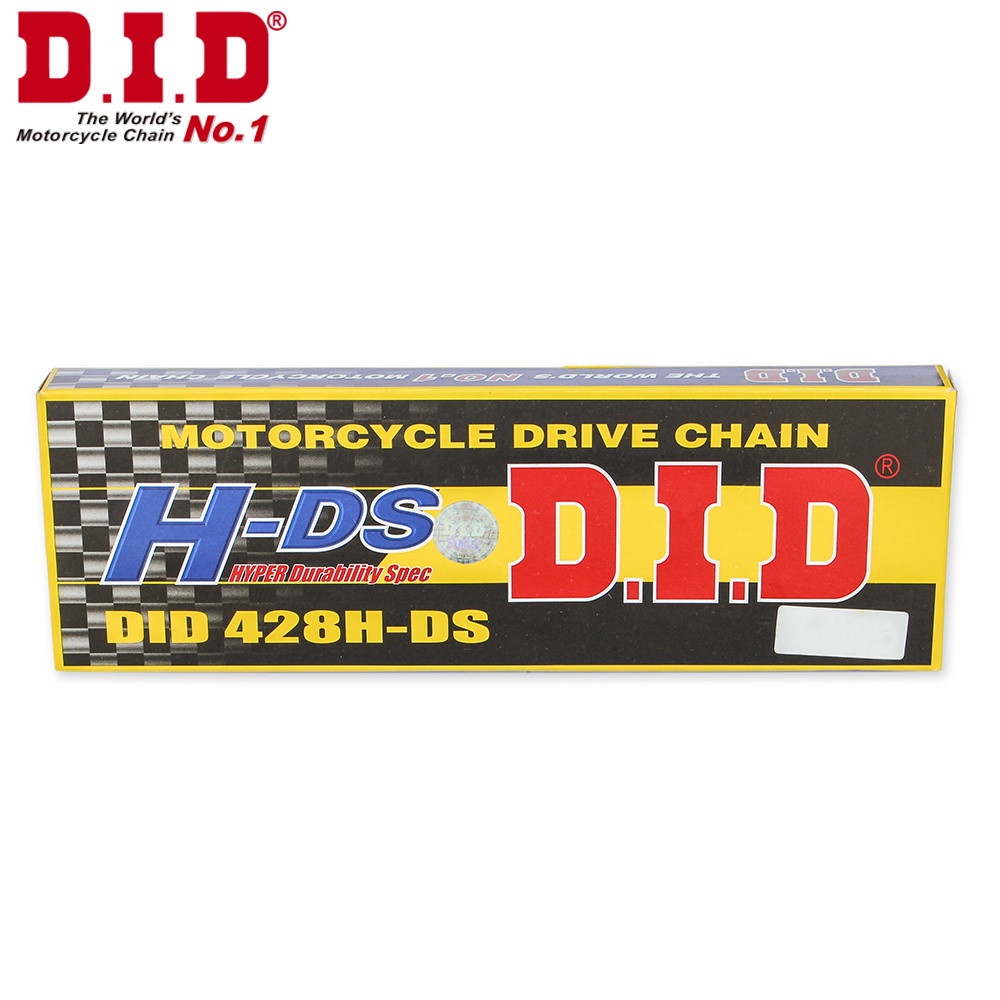Nhông Sên Dĩa DID Exciter 135  sên đen 428HDS-114RB, 15T-39T
