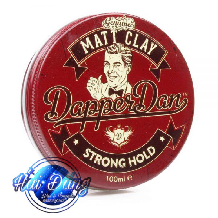 [ CHÍNH HÃNG UK ] Sáp vuốt tóc Dapper Dan Matt Clay - 100ml