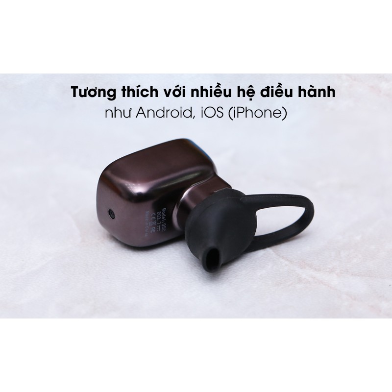 [CHÍNH HÃNG] TAI NGHE BLUETOOTH ROMAN Q5C, Kết nối lên đến 10m, Thời gian thoại 3 giờ, Thời gian nghe nhạc 2,5 giờ.