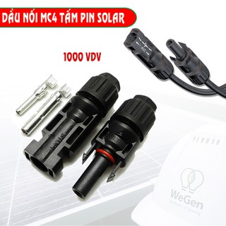 Đầu nối cáp MC4 - Jack nối tấm pin mặt trời