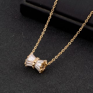 Dây Chuyền Đính Đá Kim Cương Toàn Diện Lấp Lánh Dành Cho Nữ