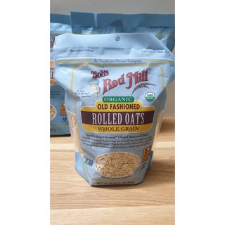 Yến Mạch Organic Cán Cỡ Vừa Bob's Red Mill (453g)