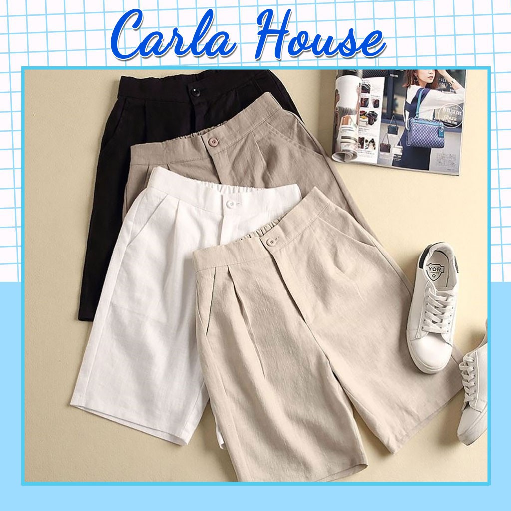 Quần đùi nữ Carla House kiểu sooc/short/đùi/ngắn/soc  quần đũi đũi khoá thật  mềm mịn thoáng mát