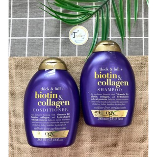 Bộ gội xả biotin & collagen - 385ml