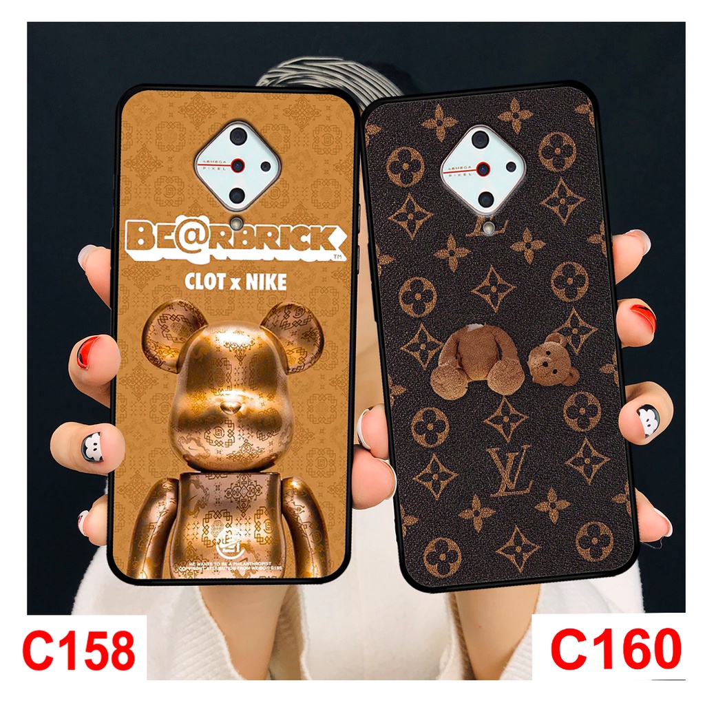 Ốp lưng vivo s1 - s1 pro in hình gấu bearbrick thời trang cao cấp. ốp vivo rẻ bền đẹp
