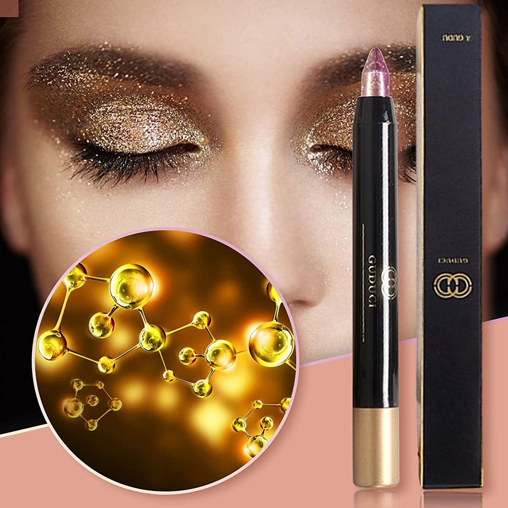 [Hàng mới về] Phấn mắt 2 màu gradient dạng bút lấp lánh kháng nước lâu trôi cho nữ