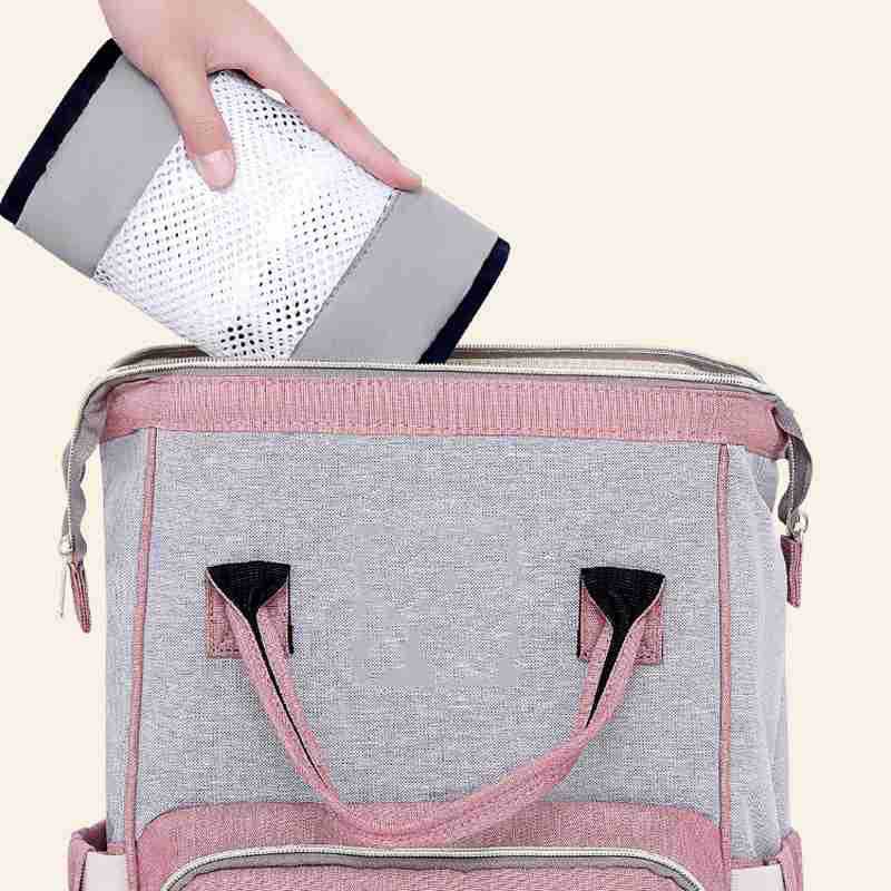 Địu Em Bé Phía Trước Ngang Hông Chất Liệu Cotton Mềm Đơn Giản Tiện Gọn Dạng Lưới Siêu Thoáng Khí An Toàn Tiện Lợi Cho Bé