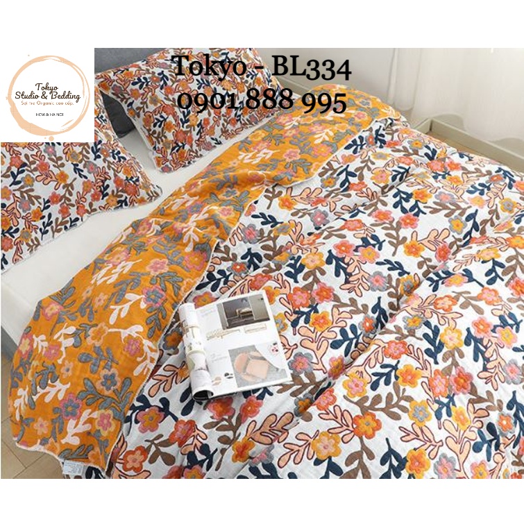S81_Chăn Xô Organic Cotton Dòng Cao Cấp