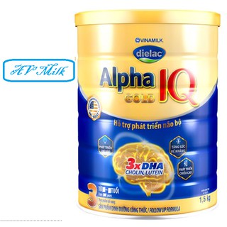 Sữa Dielac Alpha Gold IQ 3 1,5kg