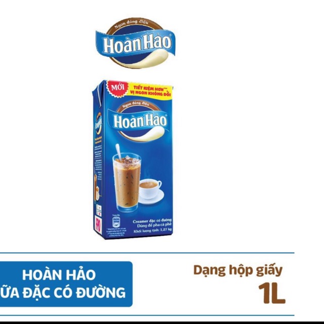 Sữa đặc có đường hoàn hảo 1l