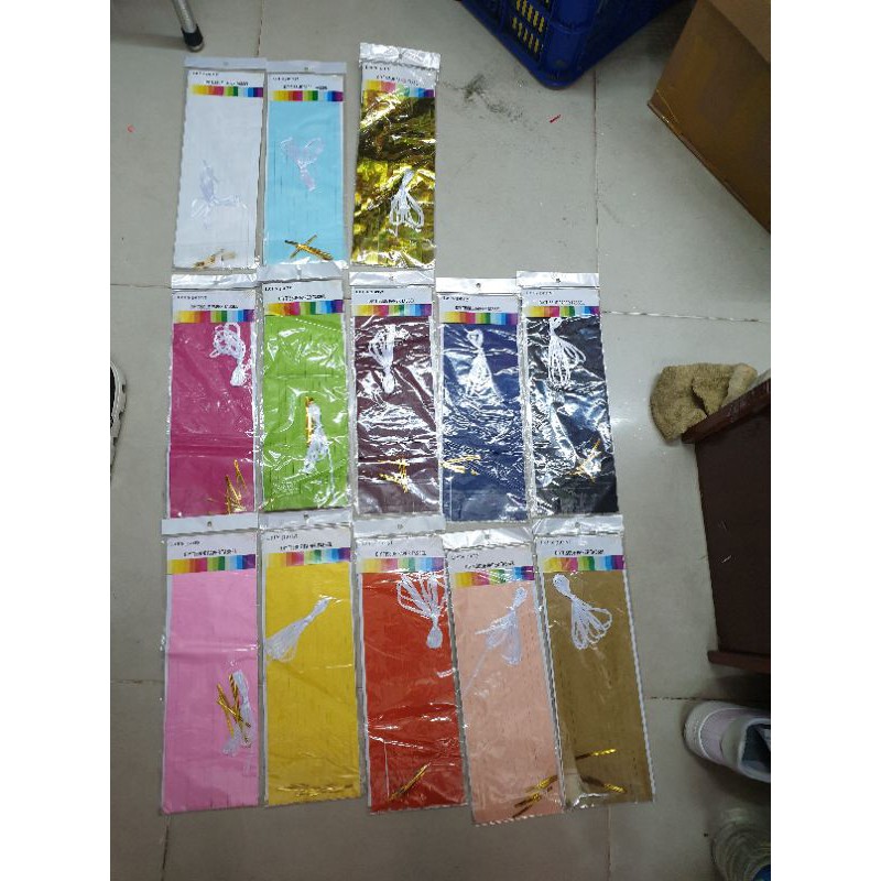 Tua Rua Trang Trí Tiệc 12 Màu (5 cái/ tẹp)