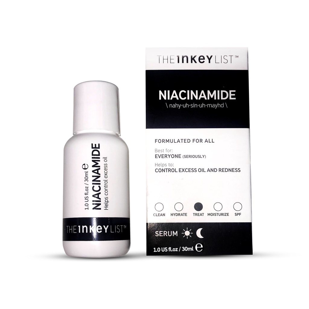 Serum Niacinamide - The Inkey List Cho Da Dầu Mụn, Giảm Thâm, Se Khít Lỗ Chân Lông 30ml