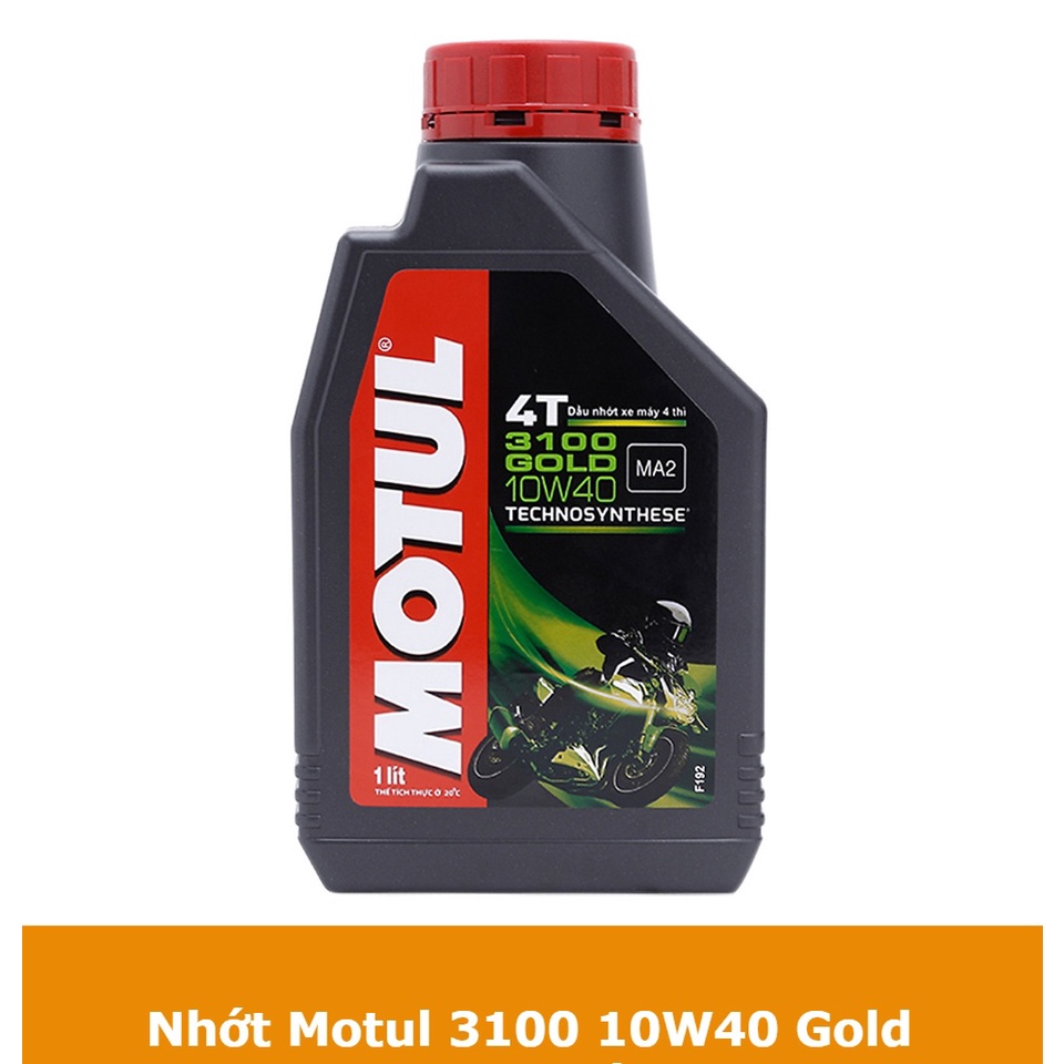 Dầu nhớt Motul 3100 Gold 4T 10W40 chất lượng cao cho Dream, Wave, Sirius, Blade, Jupiter, Winner, Exciter...