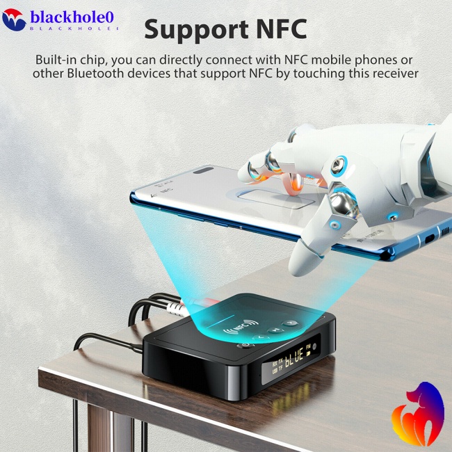 Thiết Bị Truyền Nhận Tín Hiệu Bluetooth 5.0 M6 Fm 3 Trong 1 Có Màn Hình Led Hiển Thị Dành Cho Ô Tô