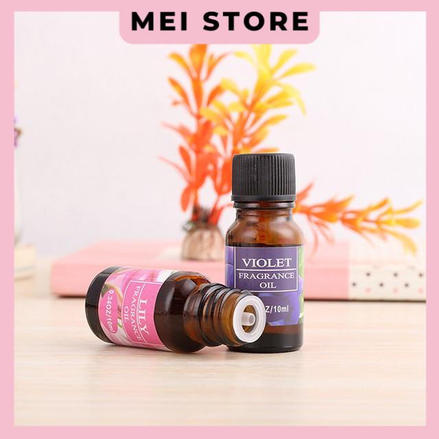 Lọ 10ml Tinh Dầu Thiên Nhiên Nguyên Chất Nhiều Mùi Thơm Phòng Giúp Bạn Thư Giãn Sảng Khoái Mỗi Ngày