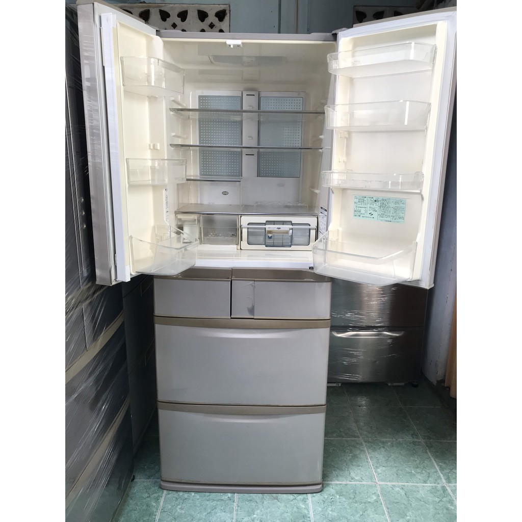 Tủ lạnh nội địa HITACHI R-SF45XM hút chân không