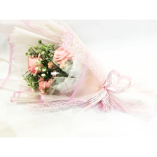 [Xả kho] Set quà tặng Bó hoa handmade có nhiều mẫu hoa giấy nhún cao cấp, hoa thú bông