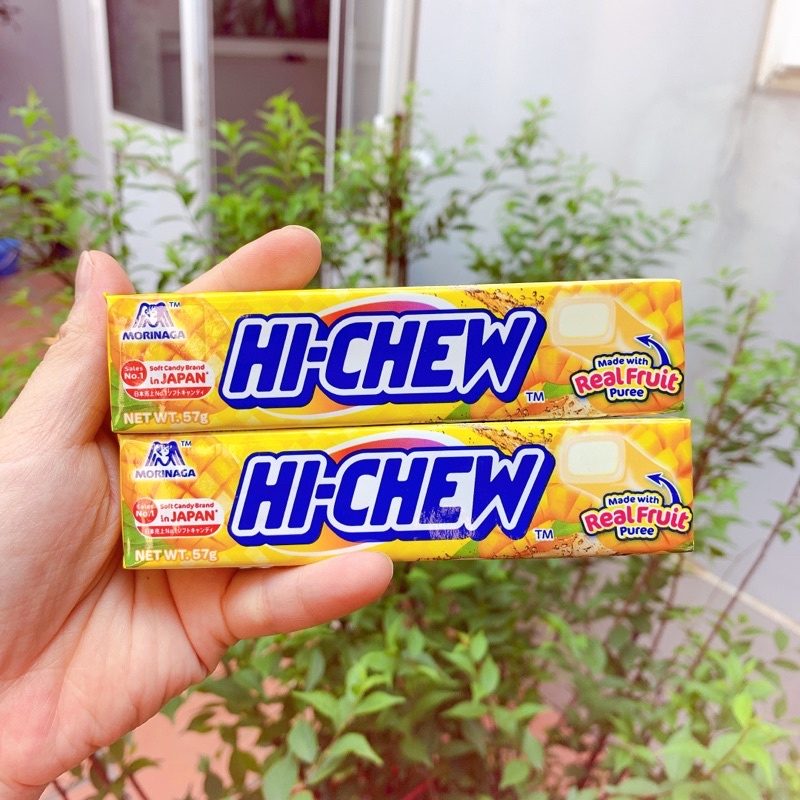 Combo 2 thanh kẹo dẻo Hi-Chew vị xoài 57g/thanh