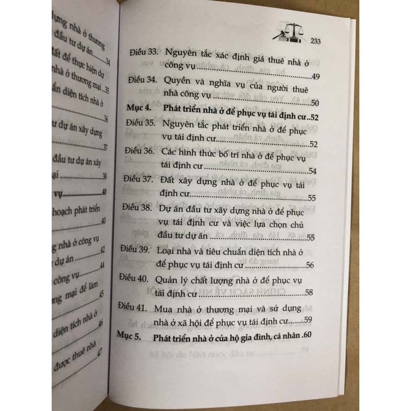 Sách Luật nhà ở (sửa đổi, bổ sung năm 2020, 2022)