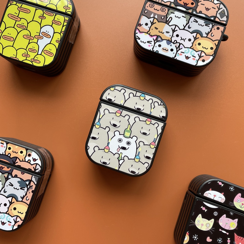 Vỏ bảo vệ hộp sạc tai nghe AirPods Unique Case AP004