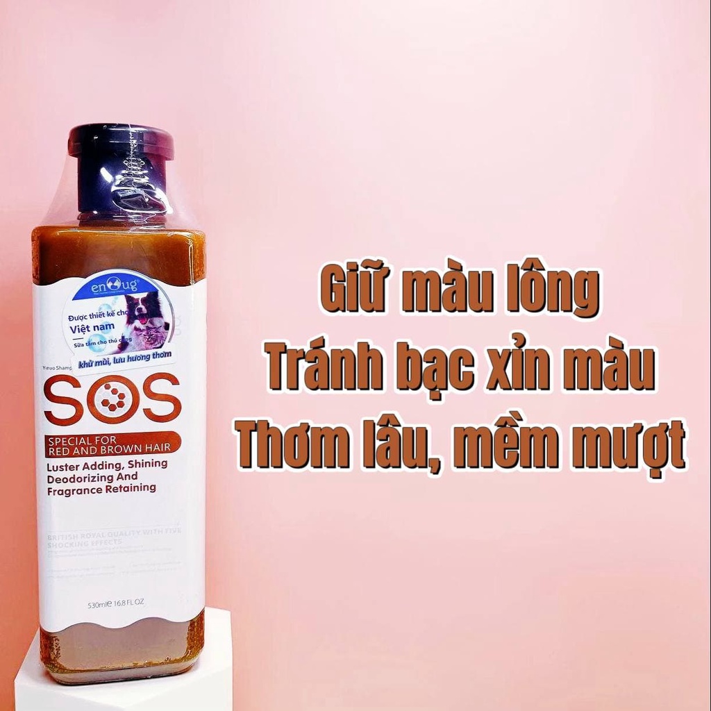 Sữa Tắm SOS dành cho Chó Và Mèo (530ml) [CHÍNH HÃNG] - Hero Petshop