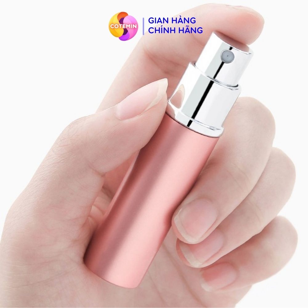 Chai Chiết Nước Hoa Loại Lọ 5ML Nhôm Nhám Nhiều Màu COTEMIN