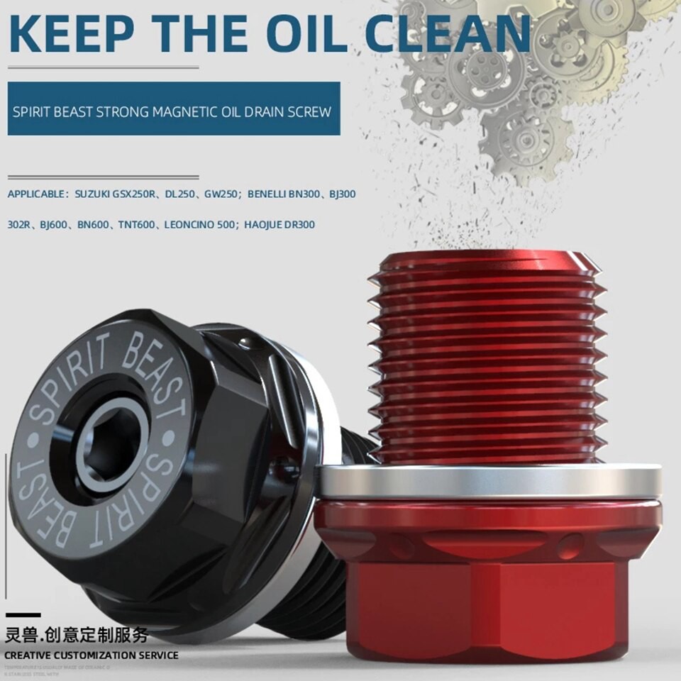 Ốc Xả Nhớt Nam Châm Spirit Beast L3 Chính Hãng