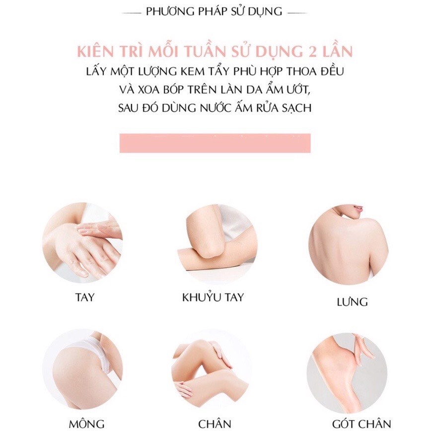 Tẩy Tế Bào Da Chết WEILAIYA Giúp Da Săn Mịn Trắng Da Mềm Da Dưỡng Ẩm Cho Da Dung Tích 150 Gram | BigBuy360 - bigbuy360.vn