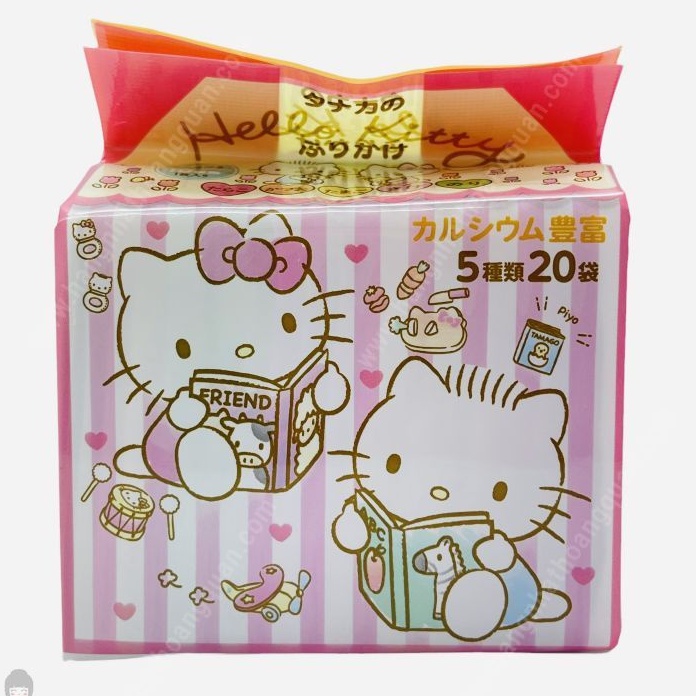 Gia vị rắc cơm Hello Kitty cho bé (20 gói nhỏ)