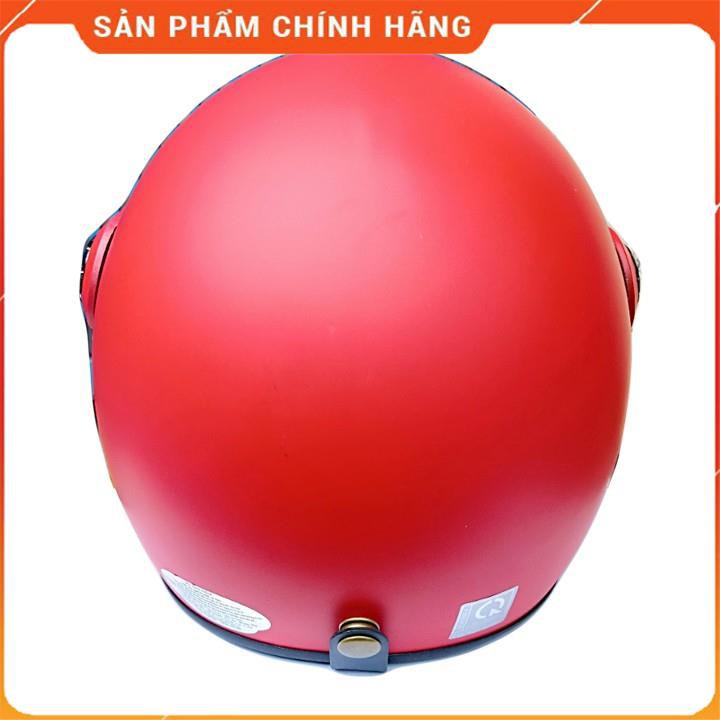 Mũ bảo hiểm có kính 3/4 đầu 368K  có kính càng - Mũ bảo hiểm thời trang