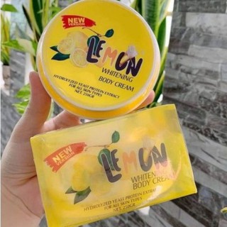 🍋 kem body lemo.n chanh mẫu mới siêu trắng chính hãng 🍋🍋