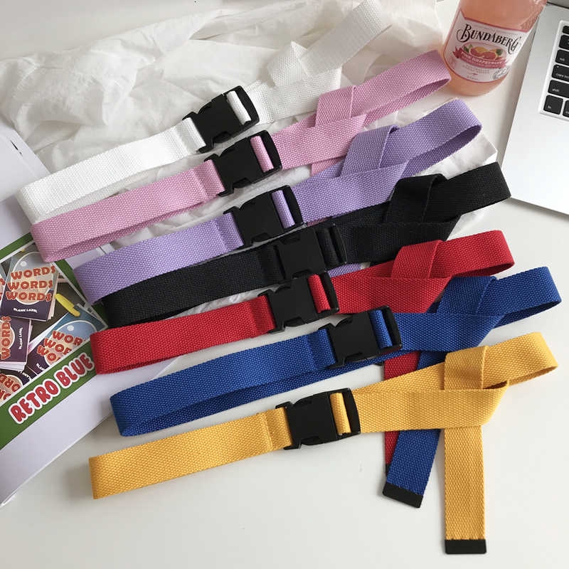 Thắt lưng vải canvas phong cách Hàn Quốc 28520 trẻ trung cho nam sinh